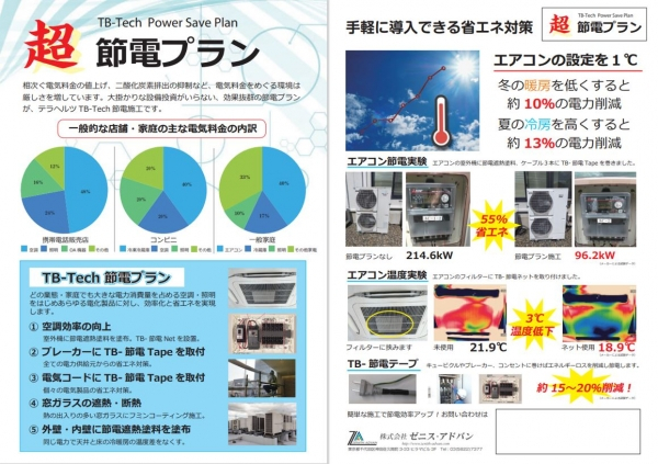 テラヘルツ節電事業開始！