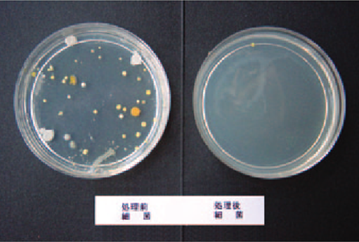 「プリート」の除菌効果